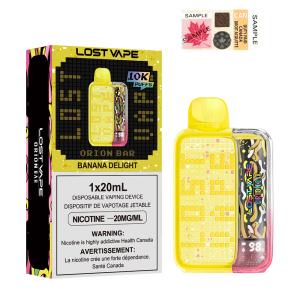 [FD] LOST VAPE ORION BAR 10k BANANA DELIGHT - 5ct