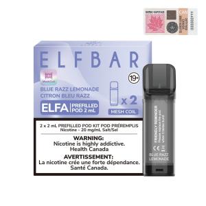 [FD] ELFBAR ELFA Pods Blue Razz Lemonade -10ct