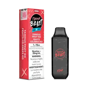 [FD] BEAST FLOW 4000 FAMOUS FRUIT KO - 6ct