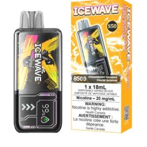 [FD] ICEWAVE X8500 STRAWBERRY BANANA -5ct