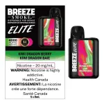 [FD] BREEZE ELITE S50 4000 KIWI DRAGON BERRY - 5ct