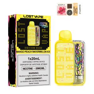 [FD] LOST VAPE ORION BAR 10k MANGO PEACH WATERMELON ICE - 5ct