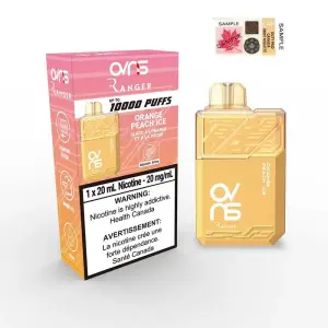 [FD] OVNS RANGER ORANGE PEACH ICE 10000 - 5ct