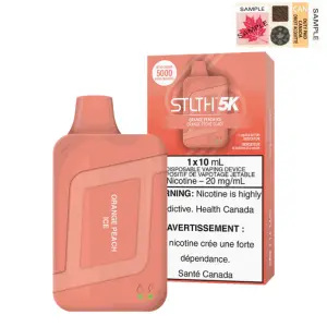 [FD] STLTH 5K ORANGE PEACH ICE - 5ct