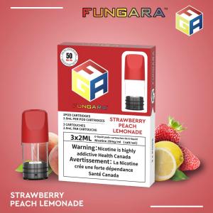 [FD] FUNGARA POD STRAWBERRY PEACH LEMONADE- 5ct