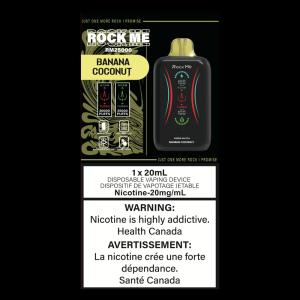 Rock Me 25000 Banana Coconut - 5ct