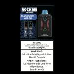 Rock Me 25000 Blueberry Melon - 5ct