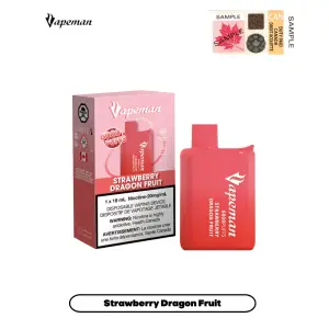 [FD] VAPEMAN B6000 STRAWBERRY DRAGON FRUIT - 5ct