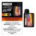 [FD] BREEZE ELITE S50 4000 STRAWBERRY PINEAPPLE ICE - 5ct